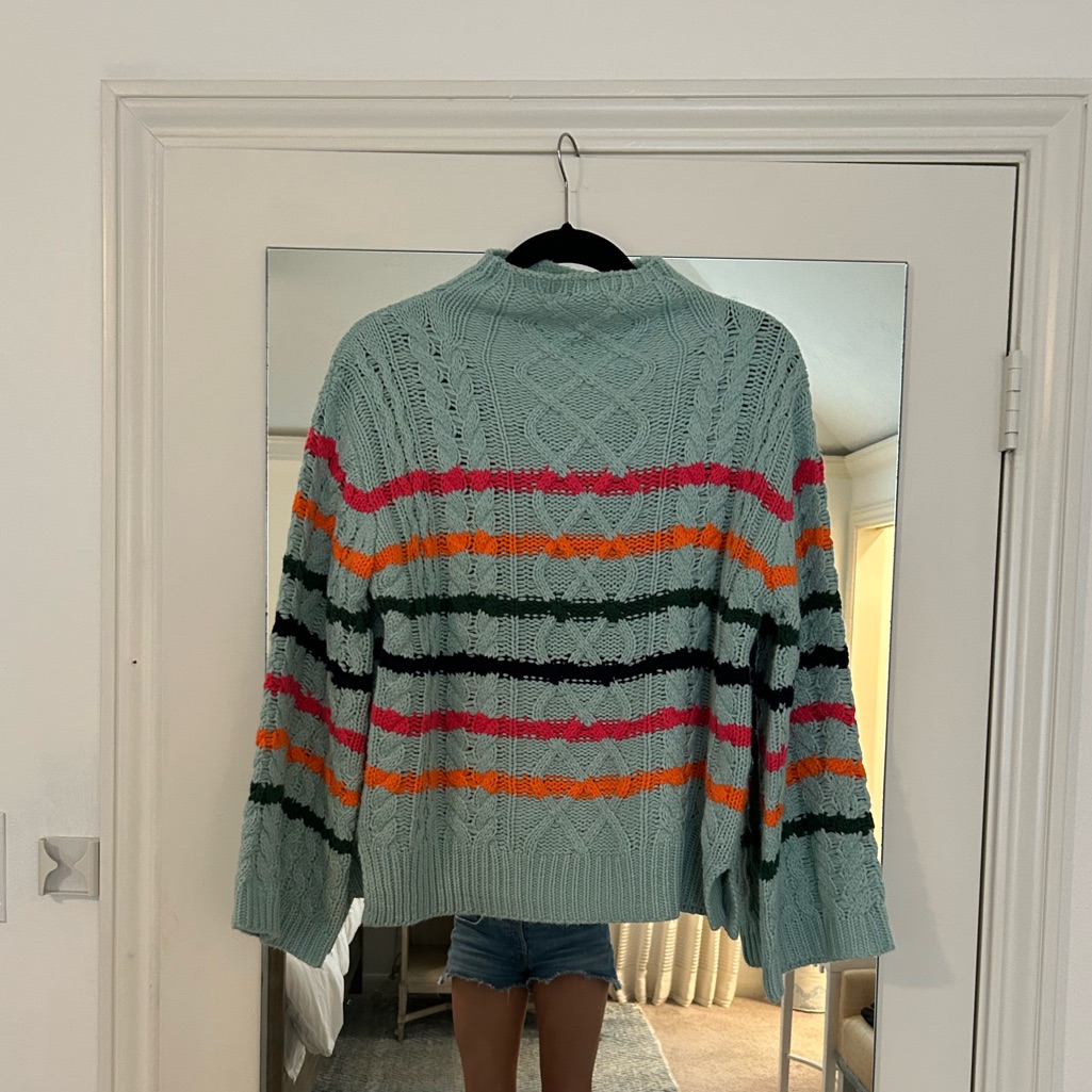 John  Jen Brand Multi Colored Sweater